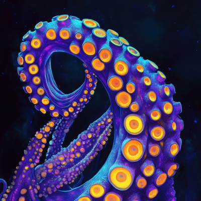 Trippy Octopus Tentacle