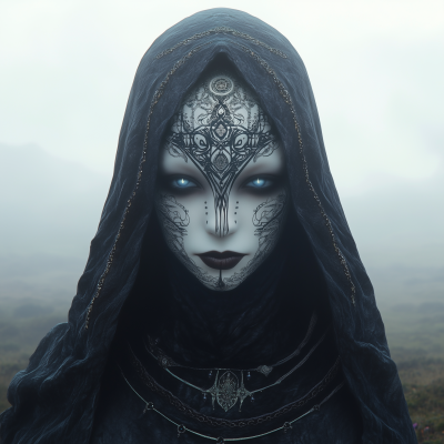 Misty Alien Elegance