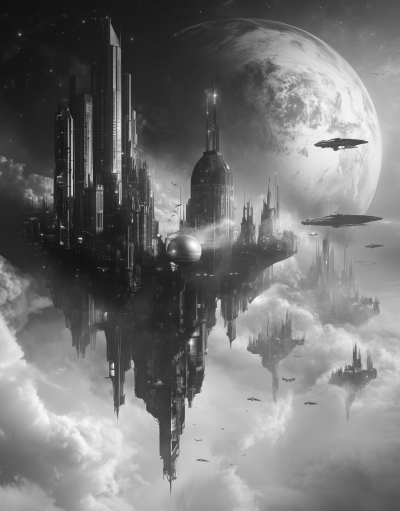 Alien City in Space