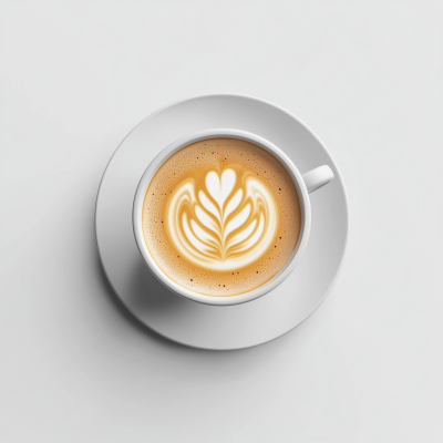 Minimalistic Coffee Cup Illustration