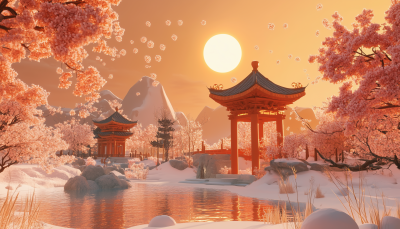 Lunar New Year Celebration in Decentraland