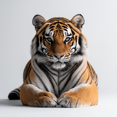 Elegant Tiger Portrait