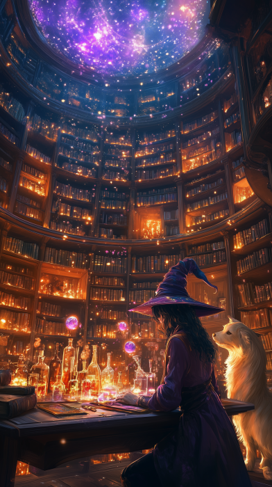 Magical Circular Library