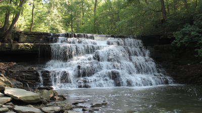 Serene Waterfall