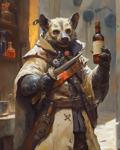 Aged Gnoll Alchemist