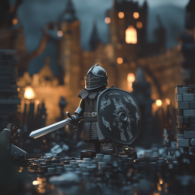 Dark Souls Lego Inspired Scene