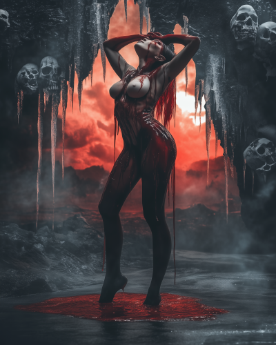 Demon Girl Portrait