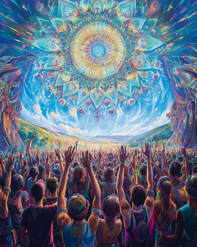 Psytrance Festival Vibes