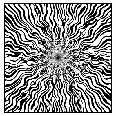 Psychedelic Black Patterns