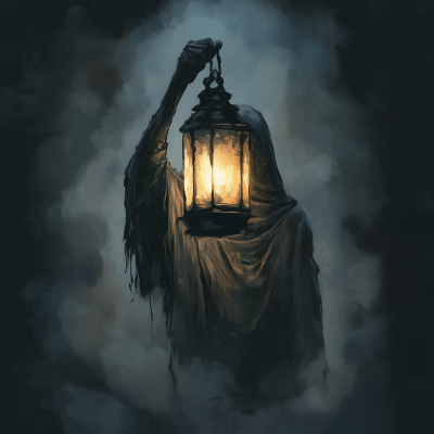 Floating Lantern of Shadows