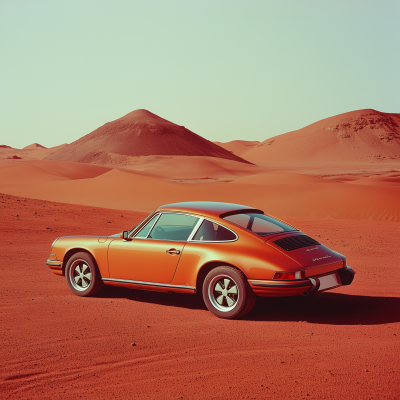 Porsche 911 on Mars
