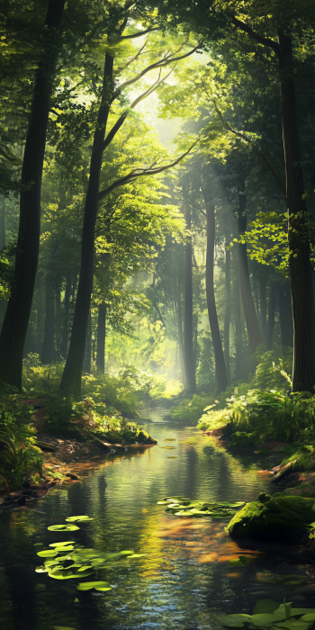 Sunny Forest in Europa