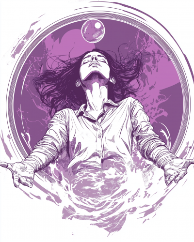 Woman in a Bubble
