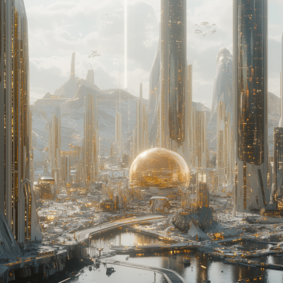 Futuristic Sci-Fi City