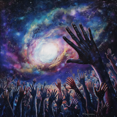 United Hands Reaching for the Stars