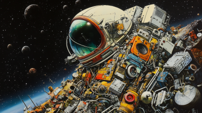 Patchwork Space Suit