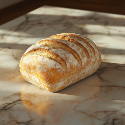 Realistic Loaf of Bread