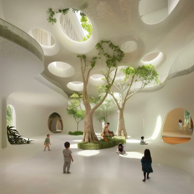 Indoor Sanctuary Space at Children’s Museum