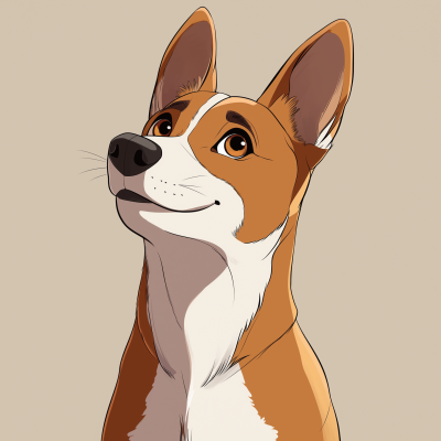 Anime Inspired Basenji