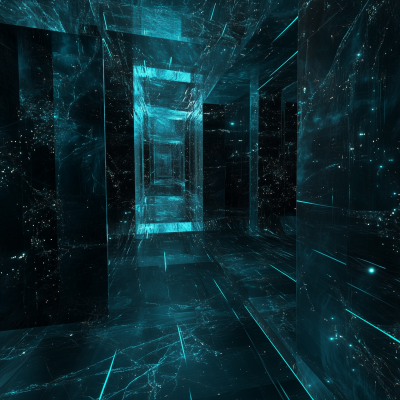 Surreal Quantum Computing Passageway