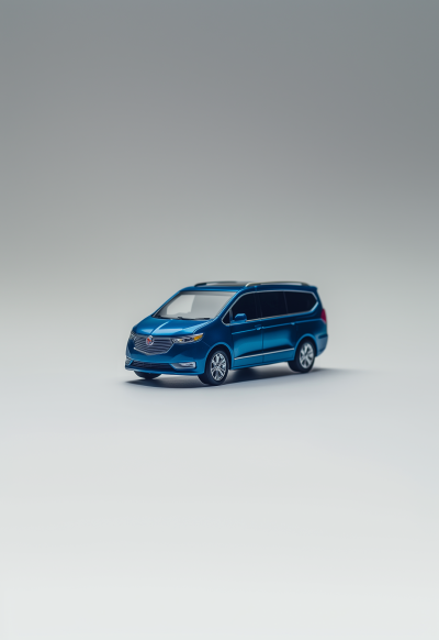 Blue Buick Terraza Minivan Model