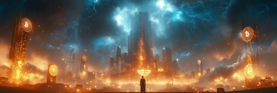Futuristic Crypto Empire