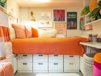 Brightly Decorated Interior