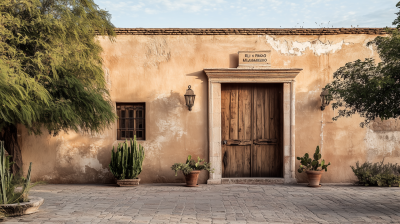 Ancient Hacienda Facade