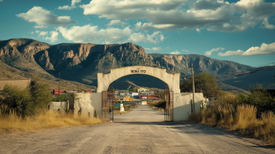 Picturesque Village in Chihuahua