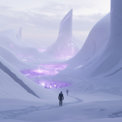 Futuristic Snowfields