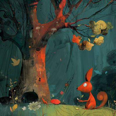 The Lively Squirrel