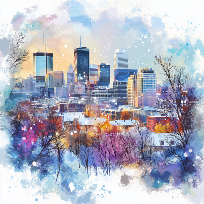 Vibrant Watercolor