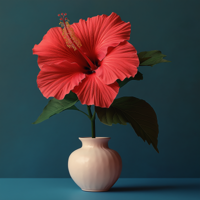 Hibiscus Flower Still Life