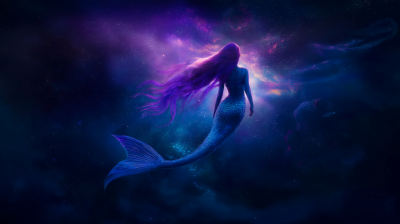 Mermaid in the Sea