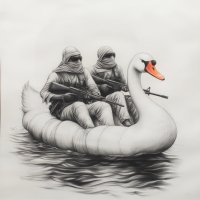 Pirates in a Pedal Boat