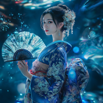 Traditional Kimono Elegance