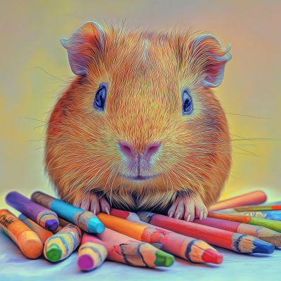 Colorful Guinea Pigs