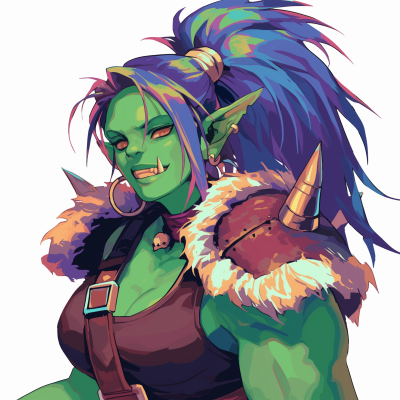 Orc Bandit Portrait
