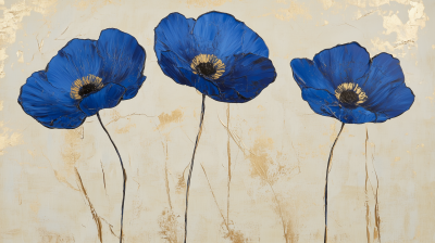 Vintage Floral Painting