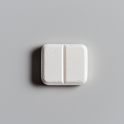 White Medication Tablet