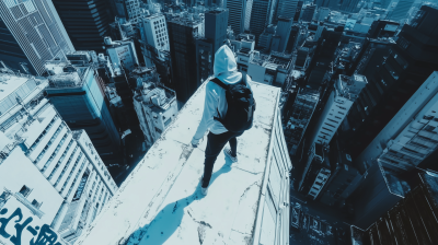 Parkour in Futuristic Tokyo