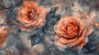 Serene Rose Garden