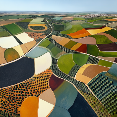 Abstract Geometric Landscape