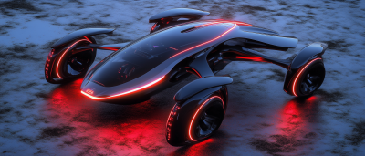 Lady Bug Style Autonomous Vehicle Concept