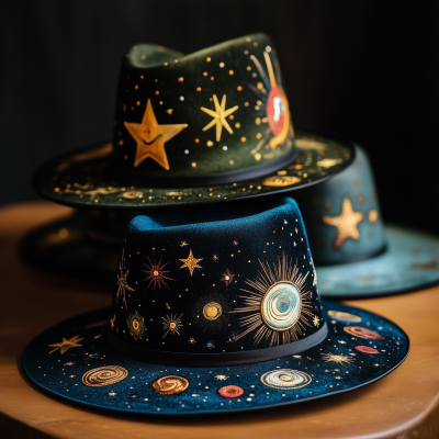 Hats Featuring Starlink Design