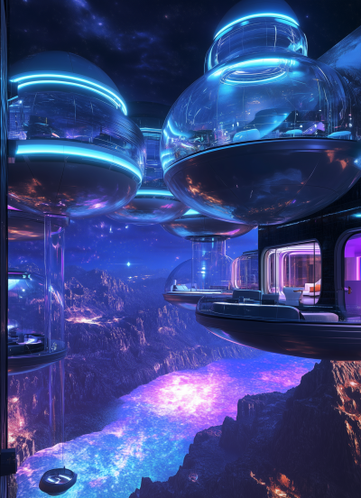 Futuristic Floating Homes