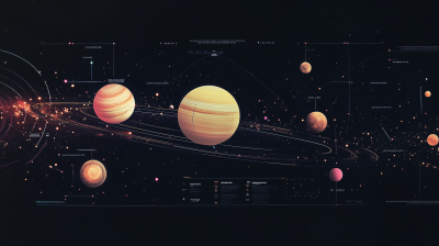Minimalist Space Travel UI Designs