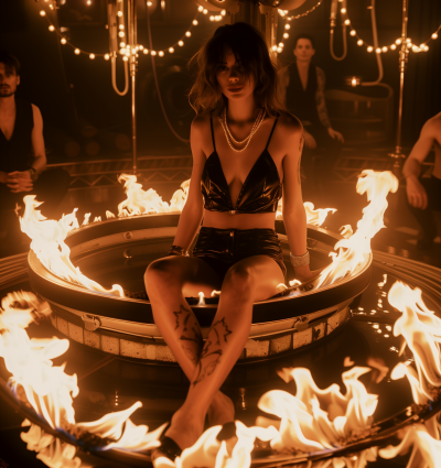 Elegant Night Club Scene