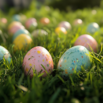 Colorful Easter Eggs