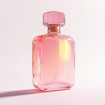 Creative Pink Perfume Bottle